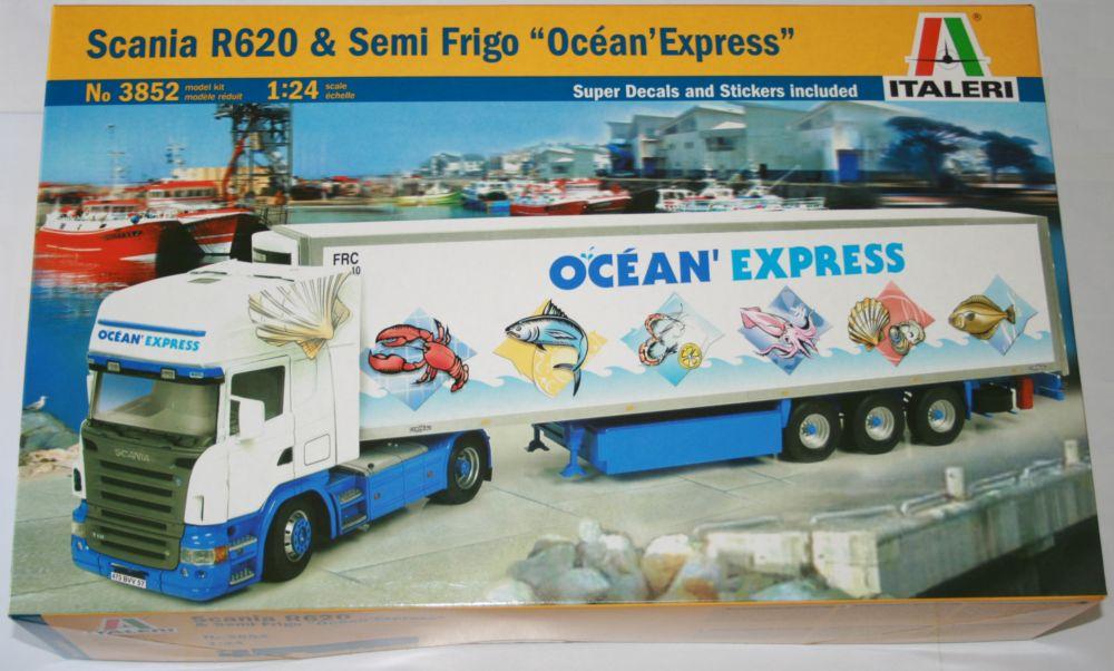Italeri 3852 - Scania R620 & Semi Frigo Ocean Express